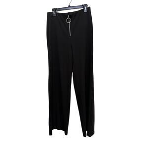 Forever 21 Contemporary Women's Black High Rise Dress Pants Size XL